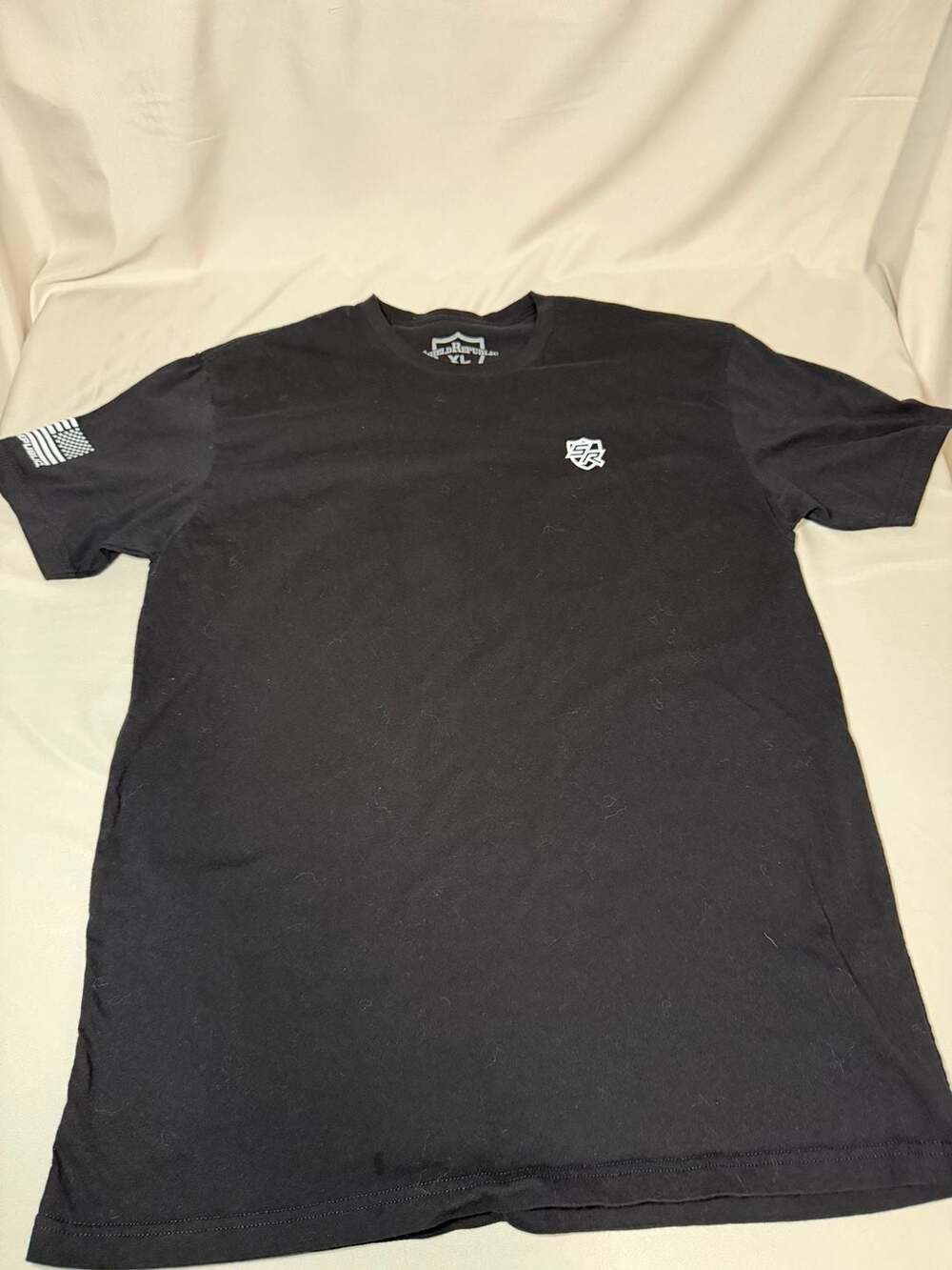 Shield Republic Great Christmas Santa Quote Men's Graphic T-Shirt Black XL